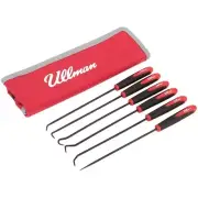 Six Piece 9-3/4" Long Hook & Pick Set ULLCHP6-LP Brand New!