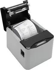 Thermal Receipt Printer, 80mm USB/Bluetooth QR Code Printer with Auto Cutter for Cash Drawer/ESC/POS, for Windows2000 2003 XP Vista 7 8 10 for Linux (AU Plug)