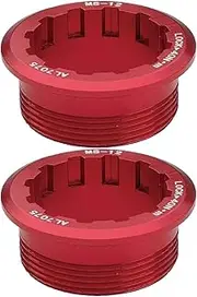Freewheel Lock Ring Cover, Aluminium Alloy Lockring for Flywheel, 12 Speed Freewheel Lock Ring Cover, Anti-Slip Flywheel Lockring, Cycling Lock Ring Set, Lock Ring for 12 Speed Freewheel, Flywheel