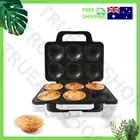 6-Pie Maker with Non-Stick Plates and Overheat Protection – Make Delicious Pies