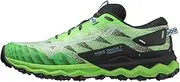 [Mizuno] Wave Daichi 7 Men's Trail Running Shoes, Green Black