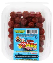 Alamo Candy Cherry Bombs Tub Mexican Candy