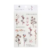Vintage Flower sticker pack aesthetics decorative mobile stickers bullet journal scrapbook albums sticker Korean Stationery gift