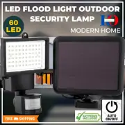 Kasa 60 LED Solar Motion Sensor light Flood Light Outdoor Security auto Lamp