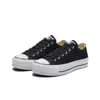 CONVERSE-女款低筒厚底 帆布鞋-560250C -黑色 CTAS LIFT OX 厚底 增高