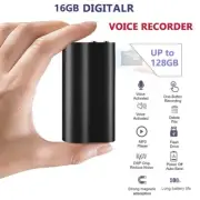 16GB 500Hr Digital Voice Recorder Magnetic Mini Voice Activated Dictaphone MP3