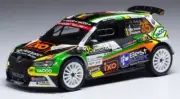 IXO 1:43 Scale Skoda Fabia R5 Evo #35 WRC Rallye Monza 2020 C. De Cecco