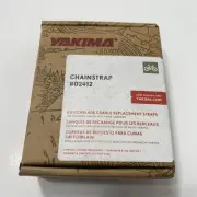 Yakima Chainstraps Rack Straps 8-Hole Rubber for Bicycle Hitch Rack 1-Pair NIB