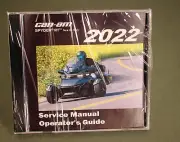 Can-am 2022 Spyder RT Sea to Sky Service Manual & Operator's Guide