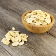 HEALTHY Raw Blanched Skinless Split Almonds - Protein Fibre & Vitamin Rich