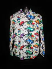 Robert Graham Legends Long Sleeve Shirt. Size Medium
