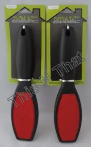 2 Lint Brushes Pet Hair Dandruff Remover Upholstery Clothing Crumbs NEW 2-sided