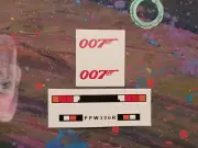Corgi 269 James Bond Lotus Esprit Reproduction Stickers