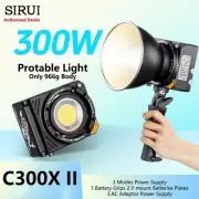 SIRUI C300X II 300W Handheld LED Video COB Light CCT 2700K-6500K Pocket Lighting