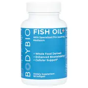 BodyBio, Fish Oil+, 60 Softgels