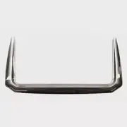 Chaparral Boat Raised Bezel Decal 14.01380 | Mirrored Silver Emblem