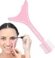 Eyelash Separator Tool | Mascara Guard for Eyelashes - Beginners Friendly Silicone Lash Makeup Tool for Women and Girlfriend