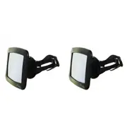 2PK Dreambaby Adjustable Backseat Mirror Safety View Car Accessory 24x20cm Black