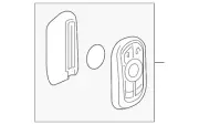 Genuine GM Remote Control Door Lock and Theft Deterrent Transmitter 13529665