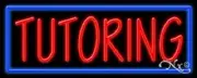 BRAND NEW "TUTORING" 32x13 BORDER REAL NEON SIGN w/CUSTOM OPTIONS 11495