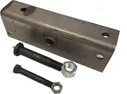FELHOOD EQ-11-Kit 11 inch Equalizer Kit/Trailer Equalizer Bushings Bolts for 2" Wide Slipper Springs 11" Long 7/8" Center Hole W/Nuts & Bolts