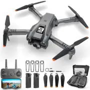 RC Drone with 4K Camera for Adults,Quadcopter with High Speed Brushless Motor, A
