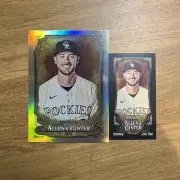 2024 Topps Allen & Ginter Silver Foil & Black Mini - Kris Bryant #183 - Rockies