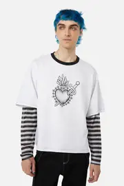 Immaculate Contrast LS Tee