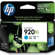 HP 920XL Ink Cartridge High Yield Cyan CD972AA Genuine Original