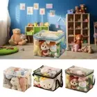 Large Capacity Toy Storage Box PVC Collapsible Pouch New Collection Container