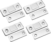 Poemtian 4 Pack Cabinet Magnetic Catch Strong Magnetic Door Catch for Sliding Door Window Kitchen Closet Cupboard Closure Door Closer