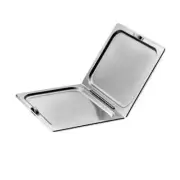 Winco C-HFC1 Full Size Stainless Steel Hinged Steam Table Pan Cover