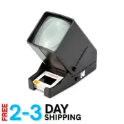 35mm Slide and Film Viewer - 3X Magnification with LED Light - Portable Design