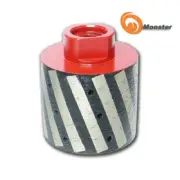 2" x 1-5/8" Resin-filled Zero Tolerance Drum Wheel