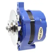 Tuff Stuff 7078NHBLUE Fits Ford Alternator, 70 Amp, Blue W/Chrome (for: Ford)