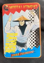 Mortal Kombat Tiger Barcodzz Rayden Card