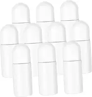 NIYANGLE 10Pcs Refillable Roller Ball Bottles Empty Perfume Containers with Tight Seal for Essential Oils and Beauty Products Travel Toiletry Bottles for Organizing