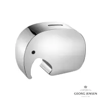 在飛比找momo購物網優惠-【Georg Jensen 官方旗艦店】大象存錢筒(皮革 不