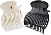 12pcs Hair Rollers Clip Hot Roller Clips Hair Curler Claw Clips Hair Perm Insulation Clip Random Color ALKOY