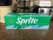 12pk Sprite Chill-Limited edition CHERRY LIME. 12 x 12oz
