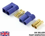 EC5 (5mm bullet/banana) Male Female Connectors/Plugs Housing RC LiPo 12v 24v DC