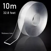 10M Double-Sided Nano Tape Transparent Waterproof Strong Adhesive for Home 3cm