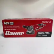New Bauer 1966E-B 8 Amp Paddle Switch Angle Grinder 4 1/2”! (WMP010888)