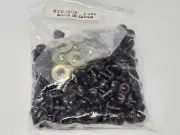 Bulk 144 VTG Zims Brown Koala Bear Eyes 12mm Plastic Safety Amigurumi Craft Doll