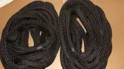 NEW Pair (2) 1" x 35' Double Braid Nylon Dock Line, Mooring, Anchor Rope, Boat