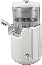 Electric Juicer Machine, Electric Citrus Juicer, Rechargeable Portable Juicer, Leakproof 360 Degree Motor Juice Squeezer for Lemon, Orange, Citrus, Fruit, Vegetable