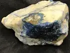 Rough uncut blue Sapphire weight 6.6 ounces