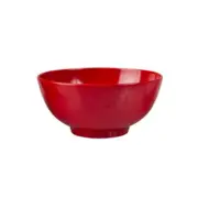 6x Melamine Noodle Bowl Red 110mm Ryner Commercial Plastic Serving Soup Bowls