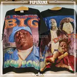 B.I.G THE NOTORIOUS BIG THE KING NEW YORK BOOTLEG T 恤(超細纖維 T