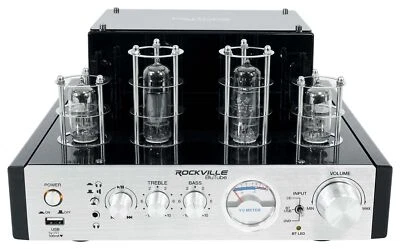 Rockville BluTube Tube Amplifier Bluetooth Receiver For KLH Ames Speakers